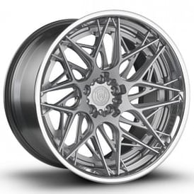 20" Staggered Rohana Forged Wheels RFG21 Custom Finish Rims