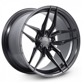 21" Staggered Ferrada Wheels F8-FR5 Matte Black Flow Formed Rims