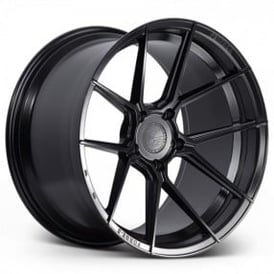 21" Staggered Ferrada Wheels F8-FR8 Matte Black Flow Formed Rims