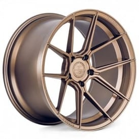 20" Staggered Ferrada Wheels F8-FR8 Matte Bronze Flow Formed Rims