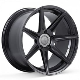 20" Staggered Ferrada Wheels F8-FR7 Matte Black Flow Formed Rims