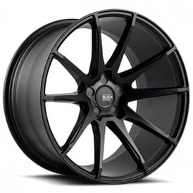 20x8.5/10" Savini Black Di Forza BM12 Gloss Black Polaris Slingshot / 3-Wheeler Rims