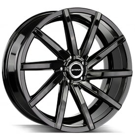 22" Strada Wheels Sega Black Rims