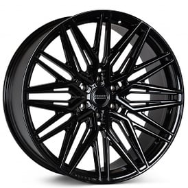 20" Vossen Wheels HF6-5 Gloss Black Rims