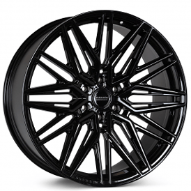 24" Vossen Wheels HF6-5 Gloss Black Rims