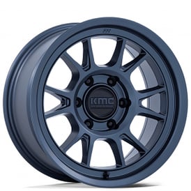 17" KMC Wheels KM729 Range Metallic Blue Off-Road Rims