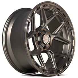 22" 4Play Wheels 4P55 Bronze Deep Concave Off-Road Rims