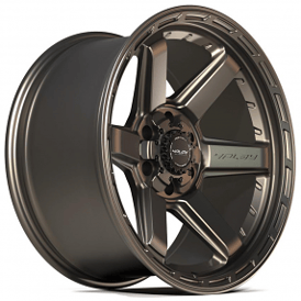 22" 4Play Wheels 4P63 Bronze Deep Concave Off-Road Rims