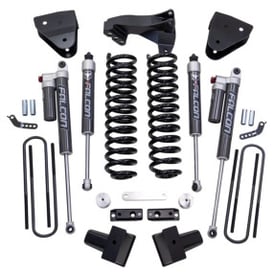 4" ReadyLIFT Suspension BIG Lift Kit | COIL SPRING SUSPENSION SYSTEM WITH FALCON 2.1 SHOCKS (Ford Super Duty Diesel 2017-2022)