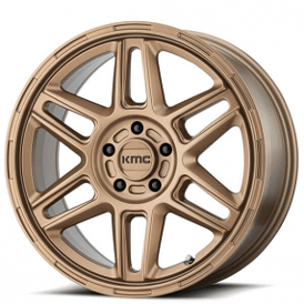 18" KMC Wheels KM716 Nomad Matte Bronze Rims