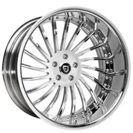 26" Lexani Forged Wheels LF-712 Chrome Rims