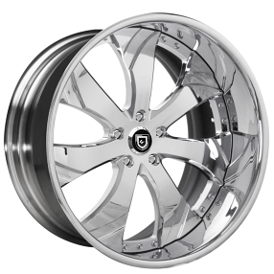 22" Lexani Forged Wheels LF-721 Chrome Rims