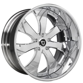 19/20" Staggered Lexani Forged Wheels LF-721 Chrome Rims