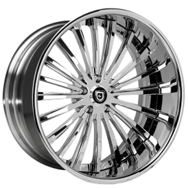21" Lexani Forged Wheels LF-722 Chrome Rims