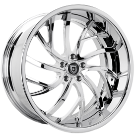 24" Lexani Forged Wheels LF-745 Calypso Chrome Rims