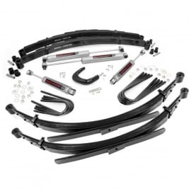 6" Rough Country Suspension Lift Kit | 52 IN Rear Springs (Chevy/GMC C20/K20 | C25/K25 1977-1987)