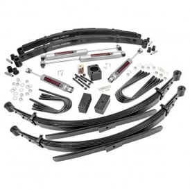 6" Rough Country Suspension Lift Kit | Rear Springs (Chevy/GMC C30/K30 | C3500/K3500 | C35/K35 1977-1991)