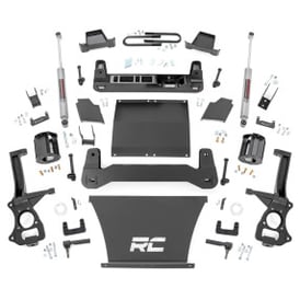6" Rough Country Suspension Lift Kit (Chevy Silverado 1500 4WD 2025-2026)