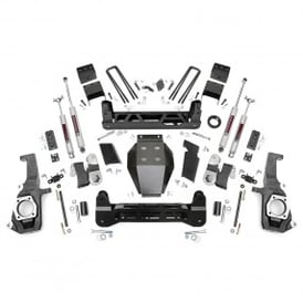 7.5" Rough Country Suspension Lift Kit (Chevy/GMC 2500HD/3500HD 2011-2019)