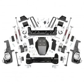 7" Rough Country Suspension Lift Kit (Chevy/GMC 2500HD/3500HD 2020-2026)
