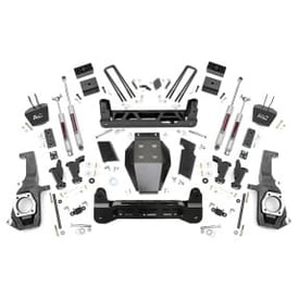 5" Rough Country Suspension Lift Kit | Torsion Drop (Chevy/GMC 2500HD/3500HD 2011-2019)