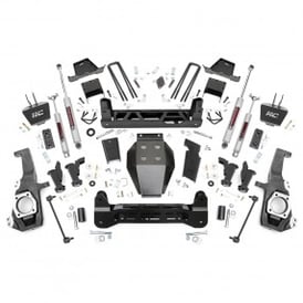 7" Rough Country Suspension Lift Kit | Torsion Drop (Chevy/GMC 2500HD/3500HD 2020-2026)