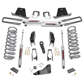 5" Rough Country Suspension Lift Kit (RAM 2500 Mega Cab 4WD 2011-2013)