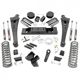 5" Rough Country Suspension Lift Kit (RAM 3500 4WD 2020-2024)