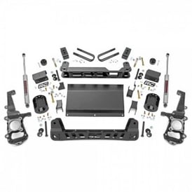 4" Rough Country Suspension Lift Kit (Ford F-150 Tremor 4WD 2021-2026)