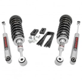 2.5" Rough Country Suspension Lift Kit | Lifted Struts (Ford F-150 2WD 2004-2008)
