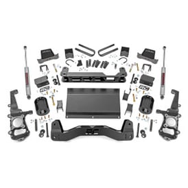 6" Rough Country Suspension Lift Kit (Ford F-150 4WD 2021-2026)