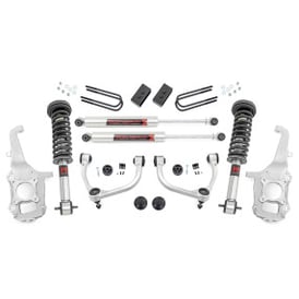 4" Rough Country Suspension Lift Kit (Ford F-150 4WD 2021-2026)