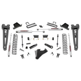 4.5" Rough Country Suspension Lift Kit | Radius Arm (Ford Super Duty 4WD 2023-2026)
