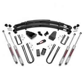 4" Rough Country Suspension Lift Kit (Ford F-250 4WD 1987-1997)