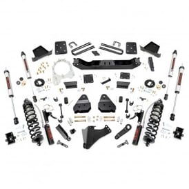 6" Rough Country Suspension Coilover Conversion Lift Kit (Ford Super Duty 4WD 2017-2022)