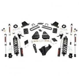 4.5" Rough Country Suspension Coilover Conversion Lift Kit (Ford Super Duty 2011-2014)