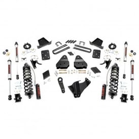 6" Rough Country Suspension Lift Coilover Conversion Kit (Ford Super Duty 4WD 2011-2014)
