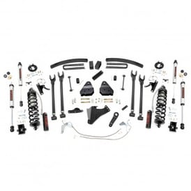 6" Rough Country Suspension Coilover Conversion Lift Kit | 4-Link (Ford Super Duty 2008-2010)