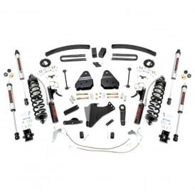 6" Rough Country Suspension Coilover Conversion Lift Kit (Ford Super Duty 4WD 2008-2010)