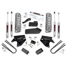 4" Rough Country Suspension Lift Kit | Rear Blocks (Ford Bronco 4WD 1980-1996)