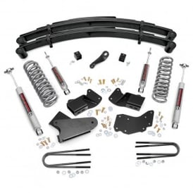 4" Rough Country Suspension Lift Kit | Rear Springs (Ford Ranger 4WD 1983-1997)