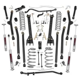 4" Rough Country Suspension Lift Kit | X-Series (Jeep Wrangler TJ 4WD 1997-2006)