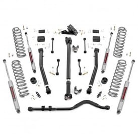 3.5" Rough Country Suspension Lift Kit | Control arms (Jeep Wrangler JL Unlimited 4-Door 2024-2025)