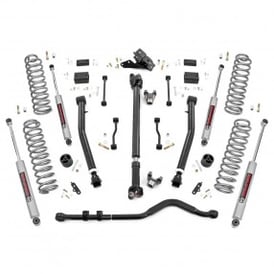3.5" Rough Country Suspension Lift Kit | Control arms (Jeep Wrangler JL Rubicon 2-Door 2024-2025)