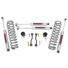 2.5" Rough Country Suspension Leveling Kit | Springs (Jeep Gladiator JT 4WD 2024-2026)