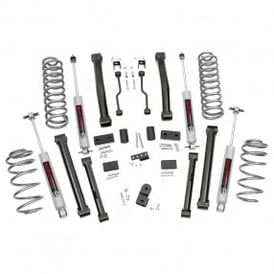 4" Rough Country Suspension Lift Kit (Jeep Grand Cherokee ZJ 1993-1998)