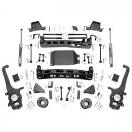 6" Rough Country Suspension Lift Kit (Nissan Titan 4WD 2017-2023)