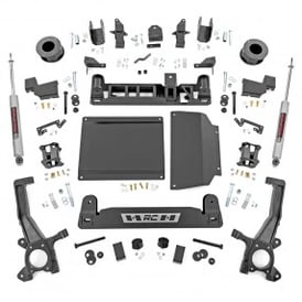 4" Rough Country Suspension Lift Kit (Toyota Tundra 2WD/4WD 2022-2026)