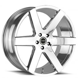 20" Strada Wheels Coda Chrome Rims 