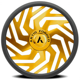 Artis Forged Custom Steering Wheel Cicero Gold